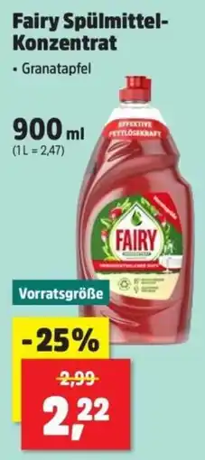 Thomas Philipps Fairy Spülmittel-Konzentrat Granatapfel Angebot