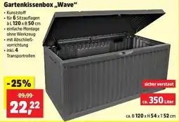 Thomas Philipps Gartenkissenbox „Wave“ Angebot