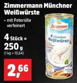 Thomas Philipps Zimmermann Münchner Weißwürste Angebot