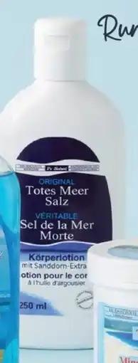 Thomas Philipps DR. SACHER'S Totes Meer Salz Körperlotion Angebot