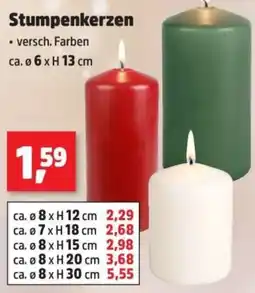 Thomas Philipps Stumpenkerzen Angebot