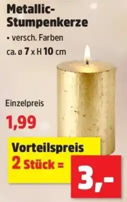Thomas Philipps Metallic-Stumpenkerze Angebot