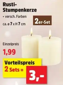 Thomas Philipps Rusti-Stumpenkerze Angebot