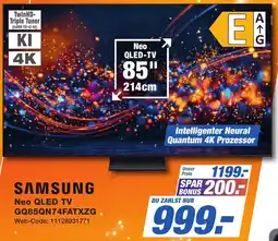 K+B Expert SAMSUNG Neo QLED TV GQ85QN74FATXZG Angebot