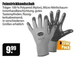 V Baumarkt Feinstrickhandschuh STRONG Angebot