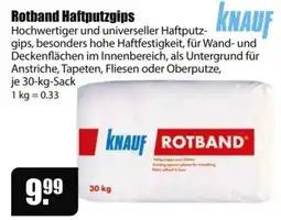 V Baumarkt Rotband Haftputzgips Angebot