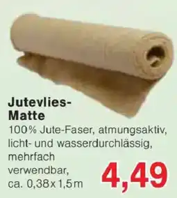 Jawoll Jutevlies-Matte Angebot