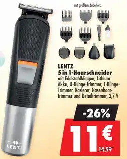 Mäc Geiz LENTZ 5 in 1-Haarschneider Angebot