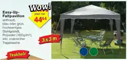 Jawoll Easy-Up-Falt pavillon Angebot