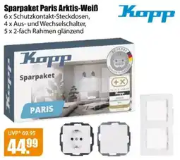 V Baumarkt Kopp Sparpaket Paris Arktis-Weiß Angebot