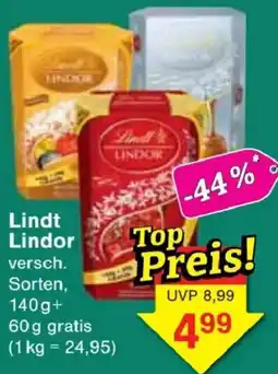 Jawoll Lindt Lindor Angebot