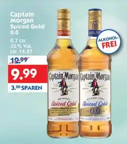 Hol'ab Getränkemarkt Captain Morgan Spiced Gold/0.0 Angebot
