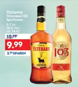 Hol'ab Getränkemarkt Osborne Veterano/103 Spirituose Angebot