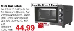 Jawoll Mini-Backofen Angebot