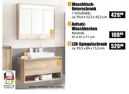 V Baumarkt Waschtisch-Unterschrank Angebot