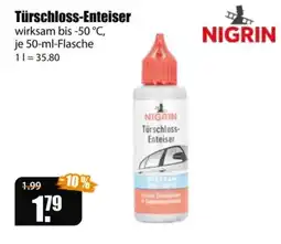 V Baumarkt NIGRIN Türschloss-Enteiser Angebot