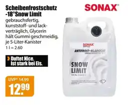 V Baumarkt SONAX Scheibenfrostschutz -18° Snow Limit Angebot