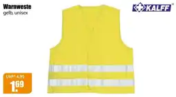 V Baumarkt KALFF Warnweste Angebot
