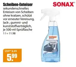 V Baumarkt SONAX Scheiben-Enteiser Angebot