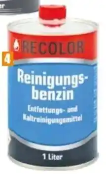 V Baumarkt Reinigungsbenzin Angebot