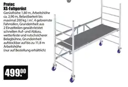 V Baumarkt Protec XS-Faltgerüst Angebot
