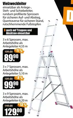 V Baumarkt Vielzweckleiter Angebot