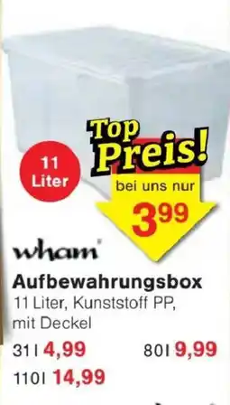 Jawoll wham Aufbewahrungsbox Angebot