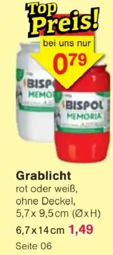 Jawoll BISPOL MEMORIA Grablicht Angebot