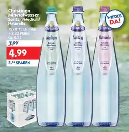 Hol'ab Getränkemarkt Christinen Mineralwasser Spritzig/Medium/Naturelle Angebot