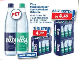 Hol'ab Getränkemarkt Vilsa Mineralwasser Classic/Medium/Naturelle Angebot