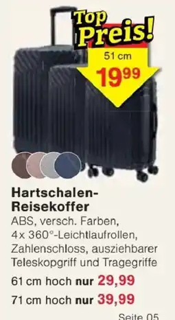 Jawoll Hartschalen-Reisekoffer Angebot