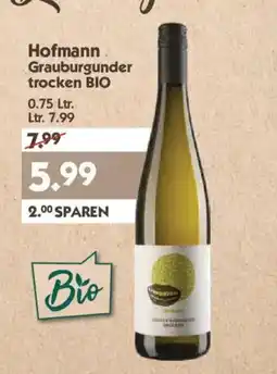Hol'ab Getränkemarkt Hofmann Grauburgunder trocken BIO Angebot