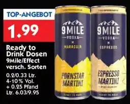 Hol'ab Getränkemarkt 9Mile Vodka Angebot