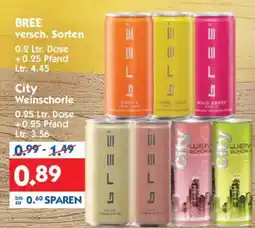 Hol'ab Getränkemarkt BREE versch. Sorten Angebot