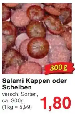 Jawoll Salami Kappen oder Scheiben Angebot