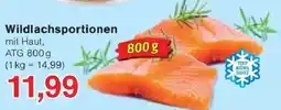 Jawoll Wildlachspportionen mit Haut Angebot