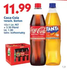 Hol'ab Getränkemarkt Coca-Cola versch. Sorten Angebot