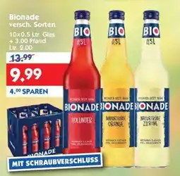 Hol'ab Getränkemarkt Bionade Angebot