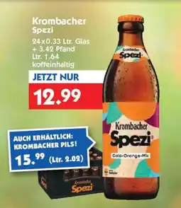 Hol'ab Getränkemarkt Krombacher Spezi Angebot
