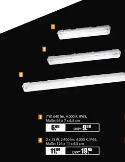 V Baumarkt LED-Leuchte Angebot