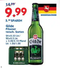 Hol'ab Getränkemarkt Gilde Pilsener Angebot