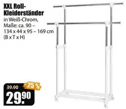 V Baumarkt XXL Roll-Kleiderständer Angebot
