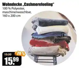 V Baumarkt Wohndecke „Cashmerefeeling“ Angebot