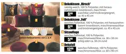 V Baumarkt Dekokissen „Hirsch“ Angebot