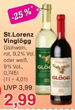 Jawoll St.Lorenz Vinglögg Glühwein Angebot