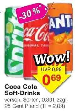 Jawoll Coca Cola Soft-Drinks Angebot