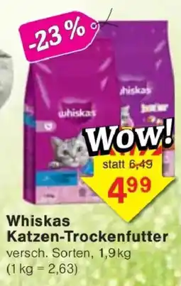 Jawoll Whiskas Katzen-Trockenfutter Angebot