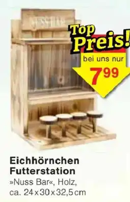 Jawoll Eichhörnchen Futterstation »Nuss Bar«, Holz Angebot