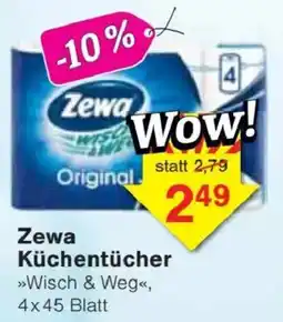 Jawoll Zewa Küchentücher »Wisch & Weg« Angebot