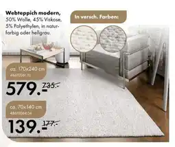 Franz Knuffmann Webteppich modern Angebot